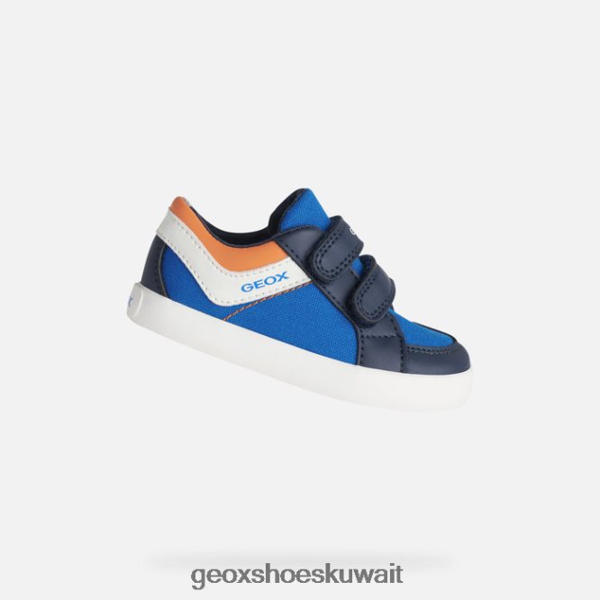 Geox BLL84T1645 Gisli Toddler Royal/Orange
