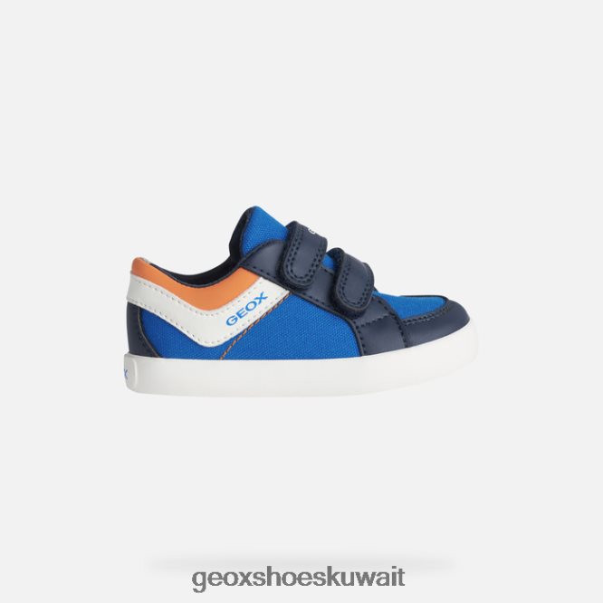 Geox BLL84T1645 Gisli Toddler Royal/Orange