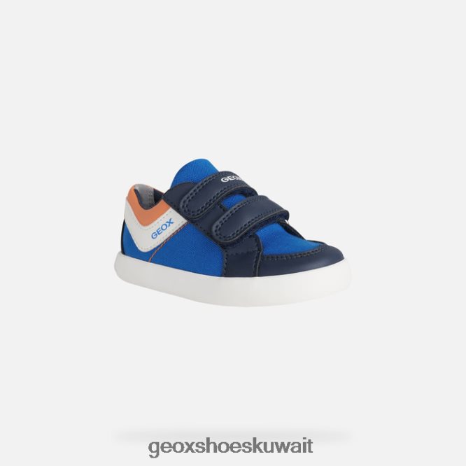 Geox BLL84T1645 Gisli Toddler Royal/Orange