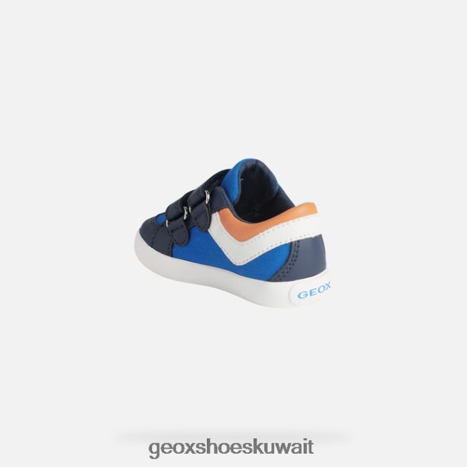 Geox BLL84T1645 Gisli Toddler Royal/Orange