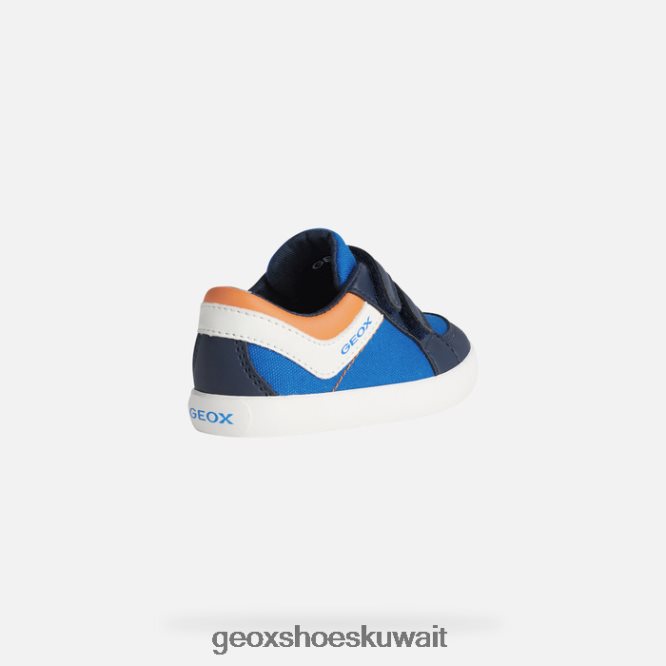 Geox BLL84T1645 Gisli Toddler Royal/Orange