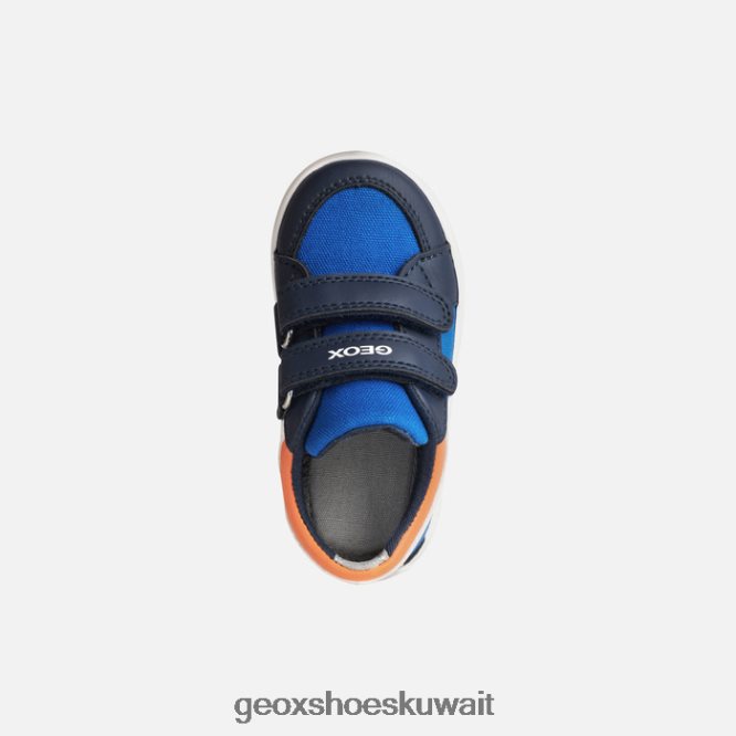 Geox BLL84T1645 Gisli Toddler Royal/Orange