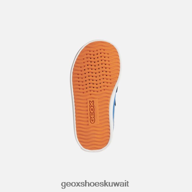 Geox BLL84T1645 Gisli Toddler Royal/Orange