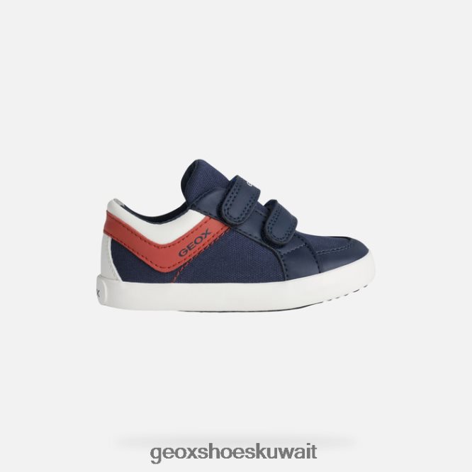 Geox BLL84T1646 Gisli Toddler Navy/Dark Red