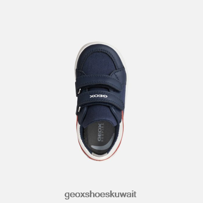Geox BLL84T1646 Gisli Toddler Navy/Dark Red