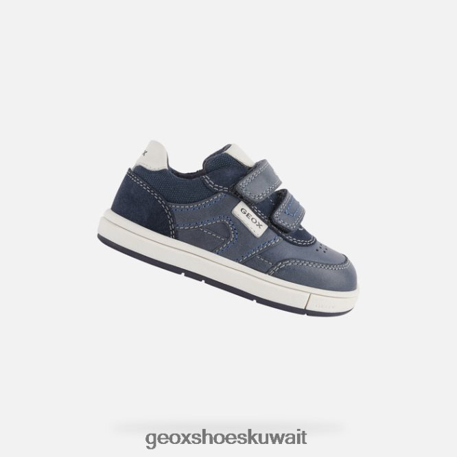 Geox BLL84T2006 Trottola Toddler Navy/White