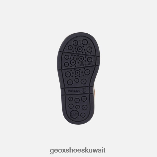Geox BLL84T2007 Trottola Toddler Caramel/Navy