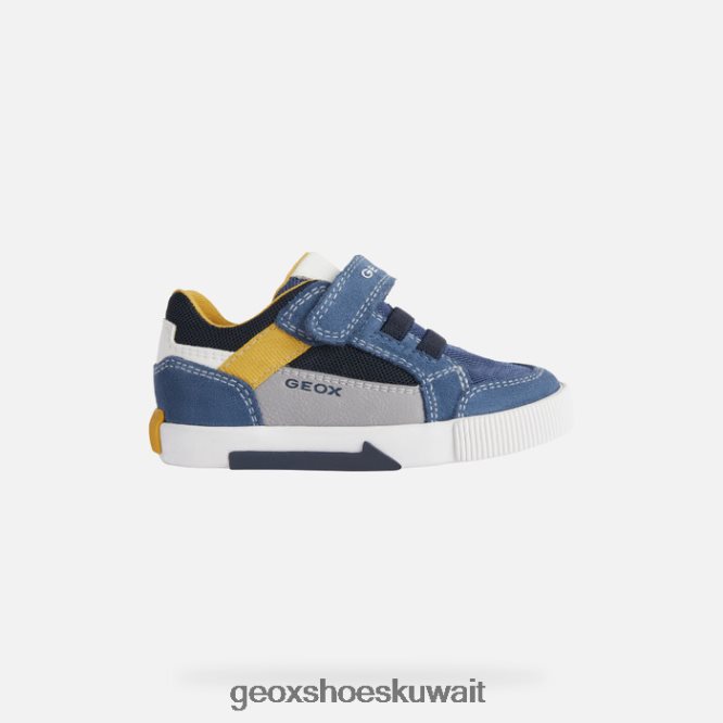 Geox BLL84T2037 Kilwi Toddler Avio/Ochreyellow
