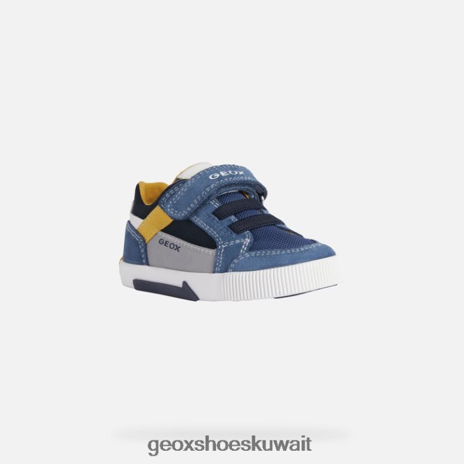 Geox BLL84T2037 Kilwi Toddler Avio/Ochreyellow