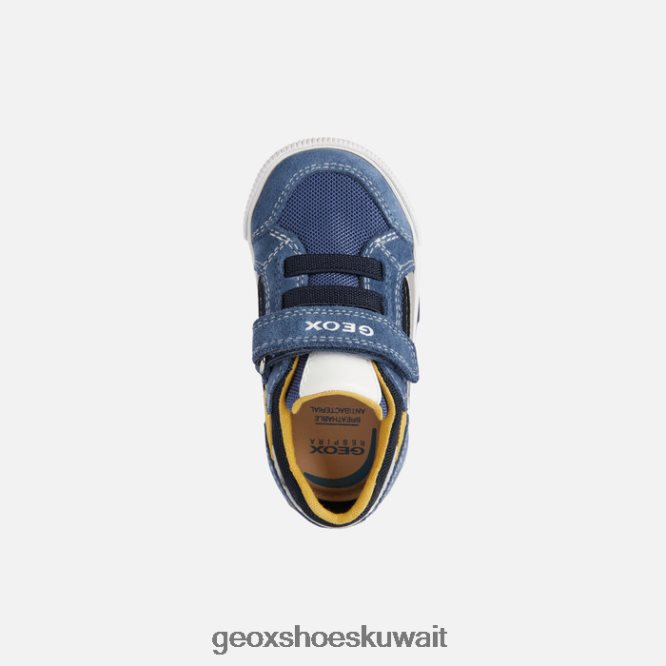 Geox BLL84T2037 Kilwi Toddler Avio/Ochreyellow