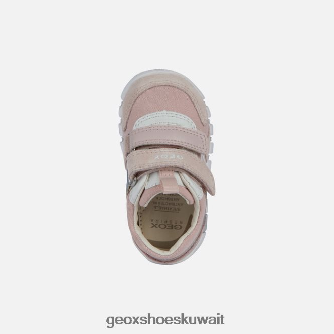 Geox BLL84T1432 Iupidoo Baby Girl Light Rose/White