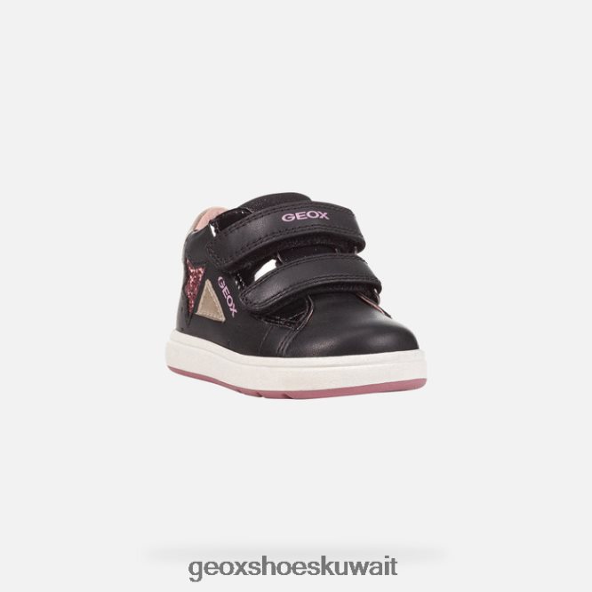 Geox BLL84T1504 Biglia Baby Black/Dk Pink