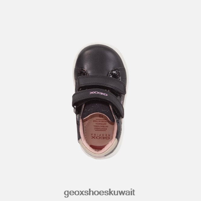 Geox BLL84T1504 Biglia Baby Black/Dk Pink