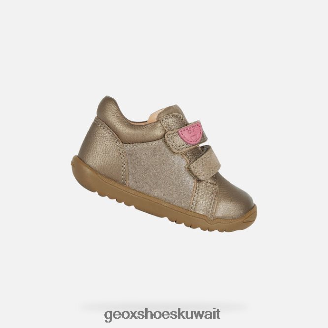 Geox BLL84T1508 Macchia Baby Girl Smoke Grey