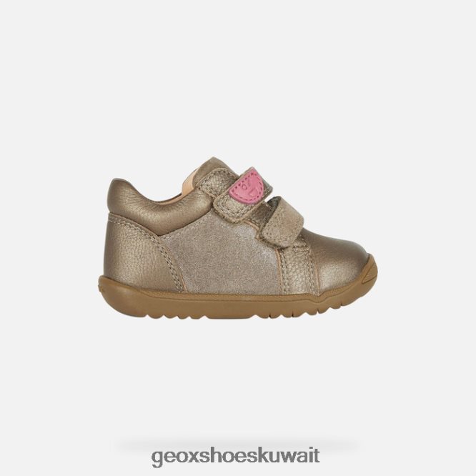 Geox BLL84T1508 Macchia Baby Girl Smoke Grey