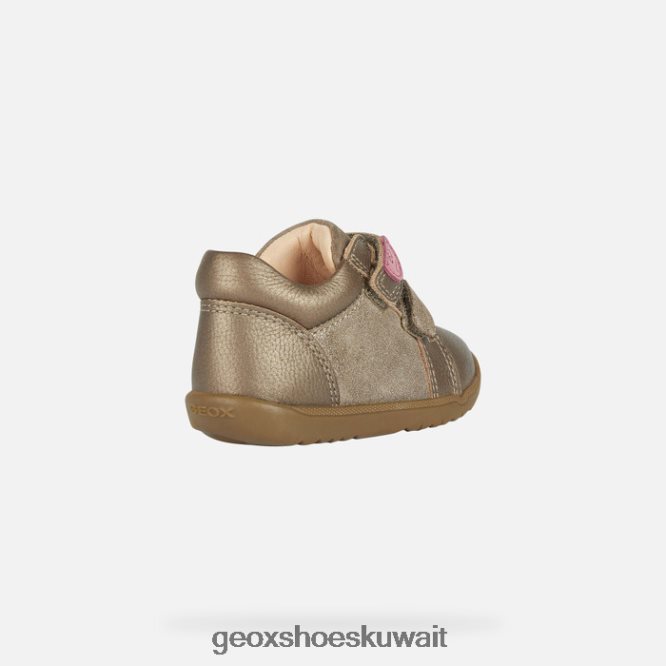 Geox BLL84T1508 Macchia Baby Girl Smoke Grey