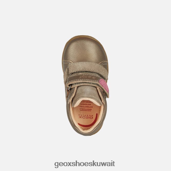 Geox BLL84T1508 Macchia Baby Girl Smoke Grey