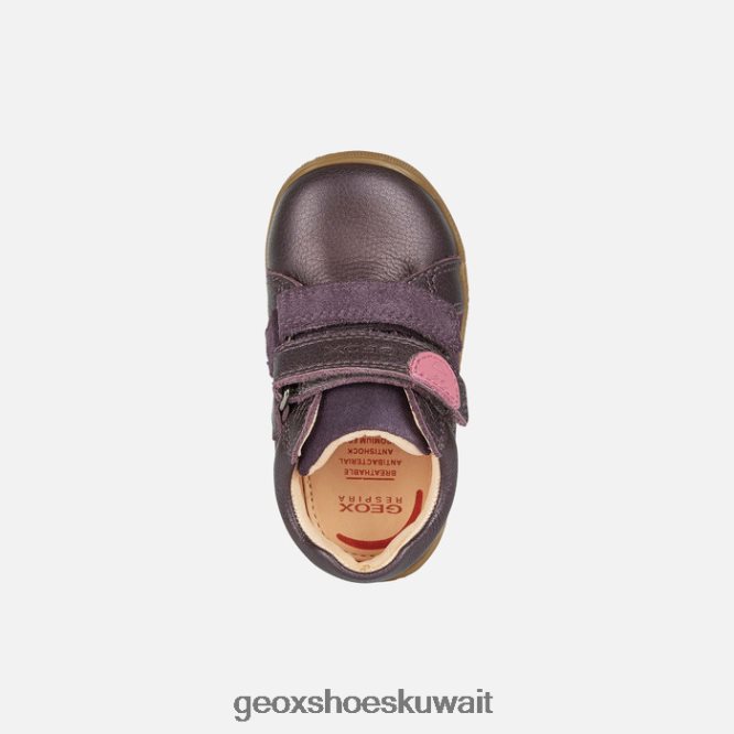 Geox BLL84T1509 Macchia Baby Girl Violet