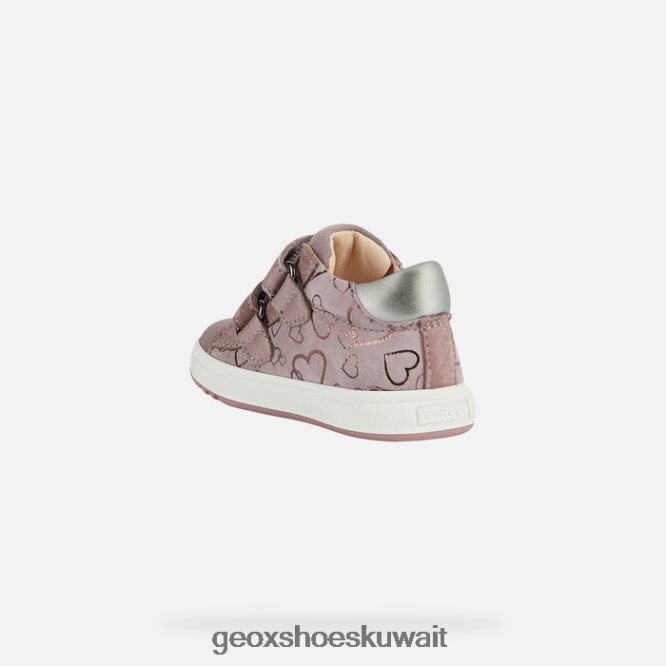 Geox BLL84T1510 Biglia Baby Girl Dark Rose/Silver