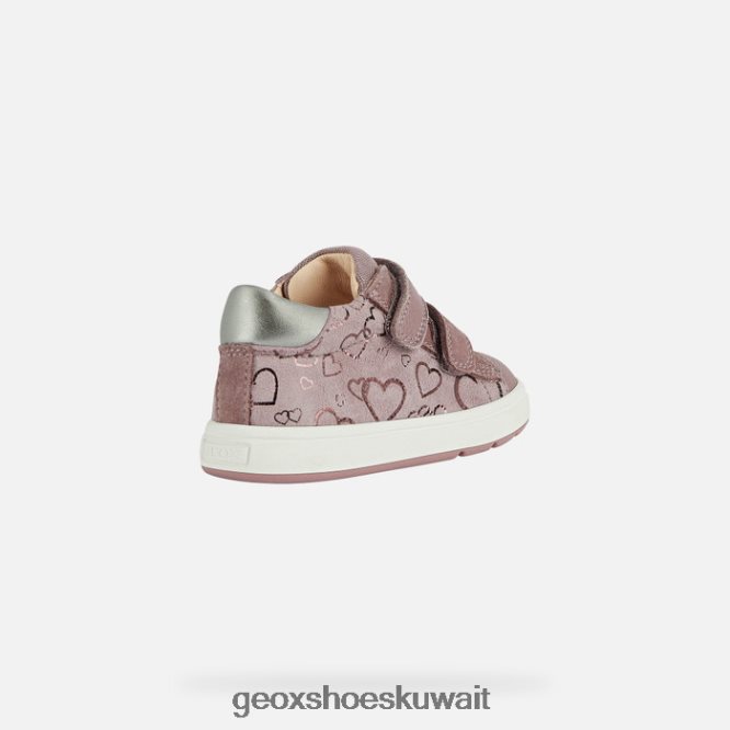 Geox BLL84T1510 Biglia Baby Girl Dark Rose/Silver