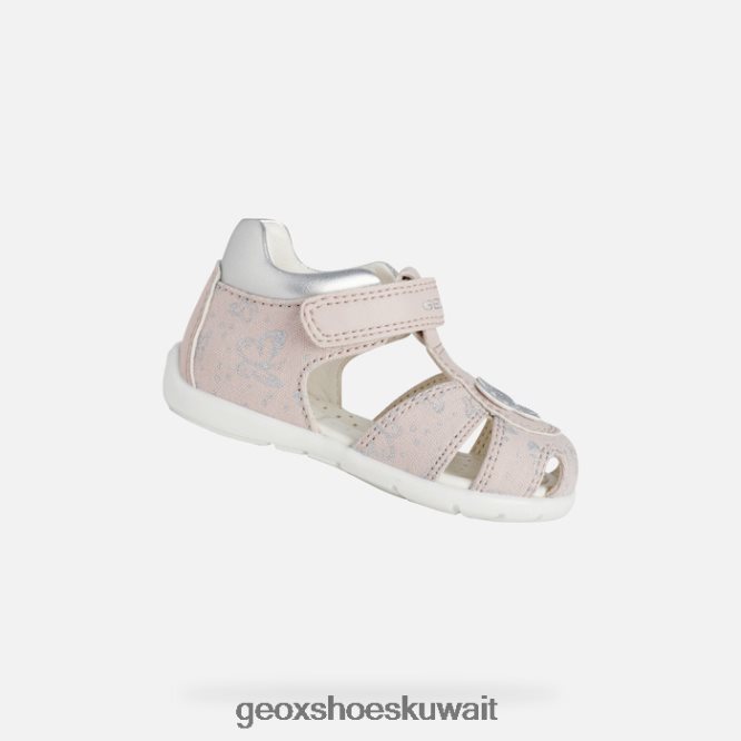 Geox BLL84T1518 Elthan Baby Girl Light Rose/Silver