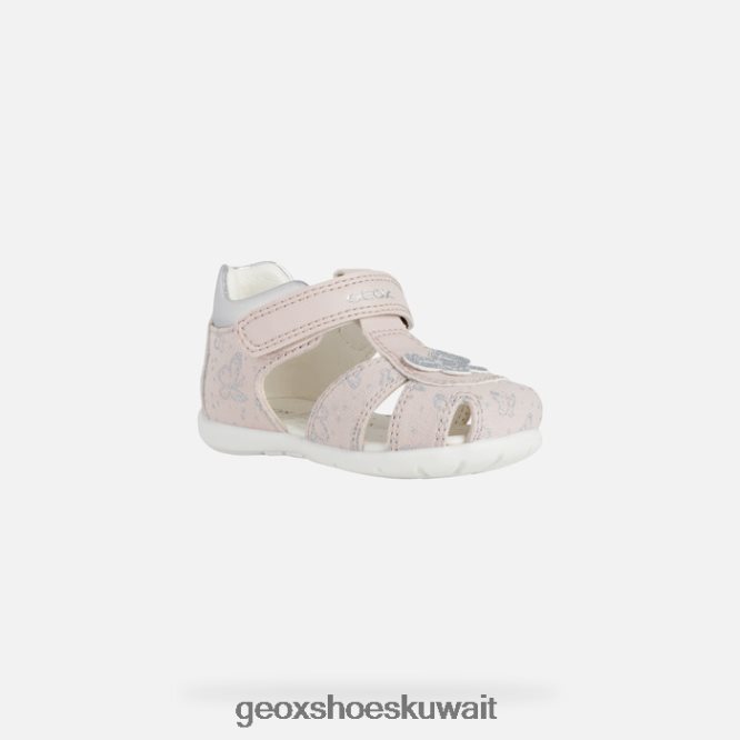 Geox BLL84T1518 Elthan Baby Girl Light Rose/Silver