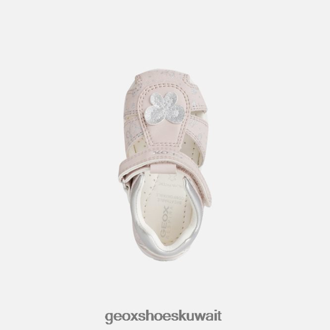 Geox BLL84T1518 Elthan Baby Girl Light Rose/Silver