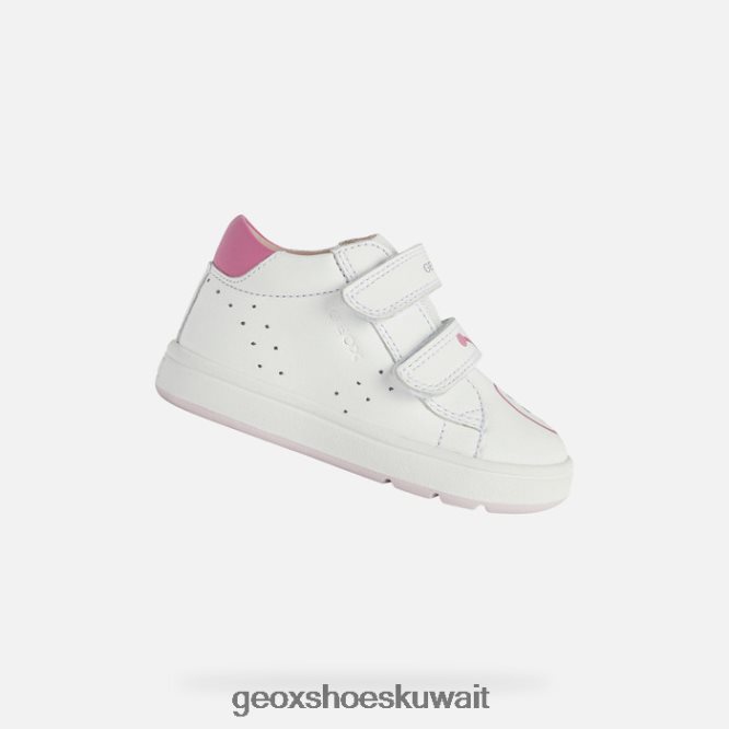 Geox BLL84T1524 Biglia Baby White/Fuchsia