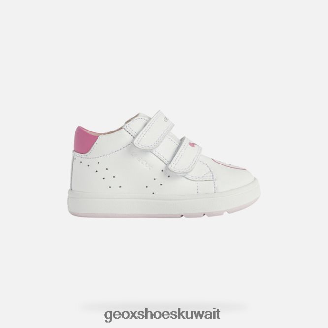 Geox BLL84T1524 Biglia Baby White/Fuchsia
