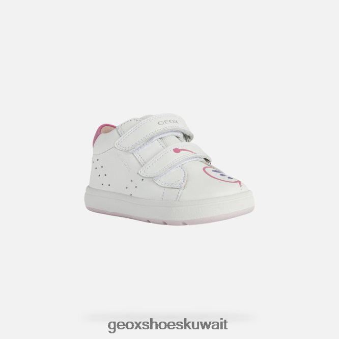 Geox BLL84T1524 Biglia Baby White/Fuchsia