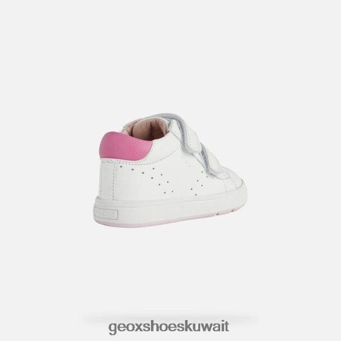 Geox BLL84T1524 Biglia Baby White/Fuchsia