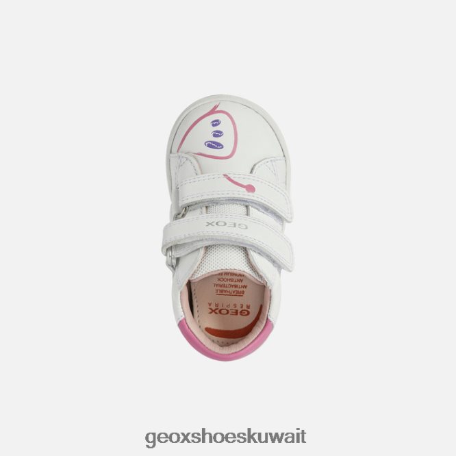 Geox BLL84T1524 Biglia Baby White/Fuchsia