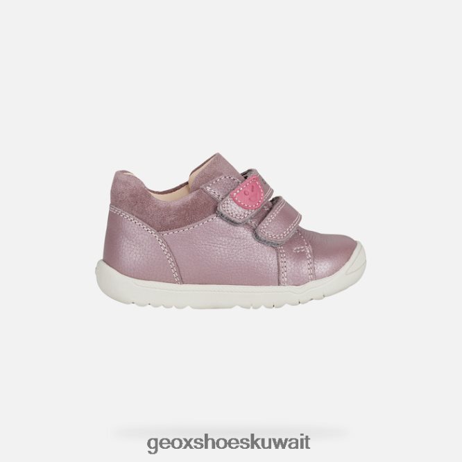 Geox BLL84T1545 Macchia Baby Girl Dark Rose