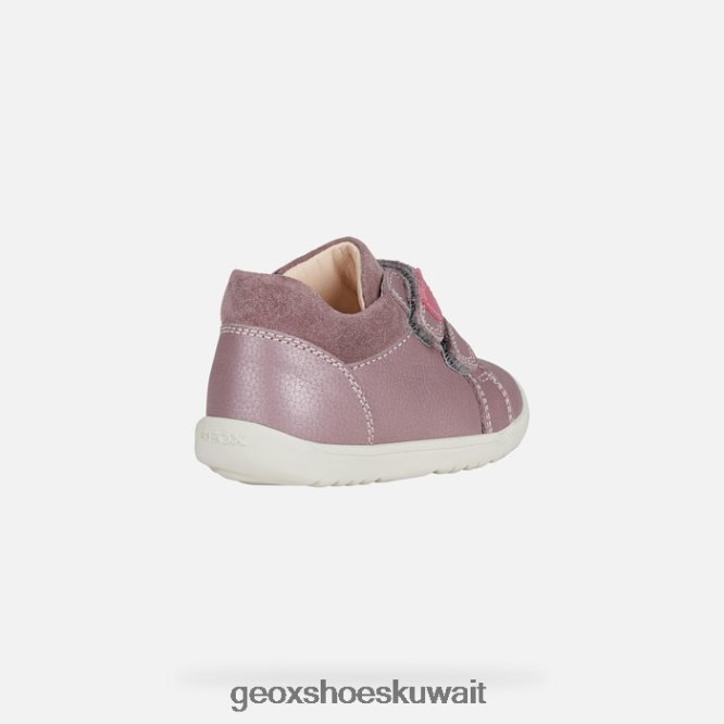 Geox BLL84T1545 Macchia Baby Girl Dark Rose