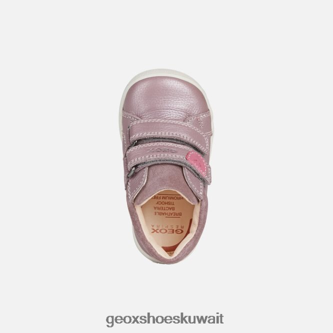 Geox BLL84T1545 Macchia Baby Girl Dark Rose