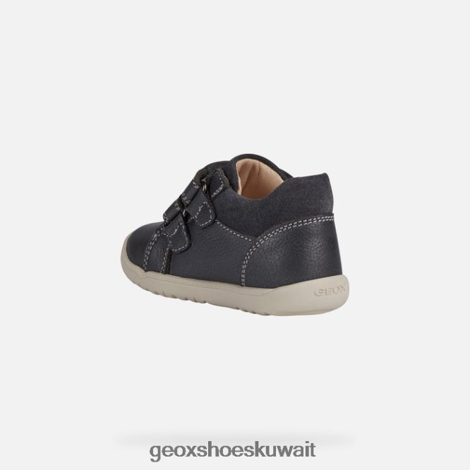 Geox BLL84T1546 Macchia Baby Girl Dark Grey