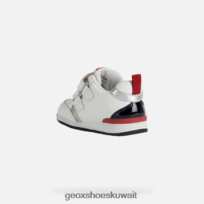 Geox BLL84T1577 Rishon Baby White/Black