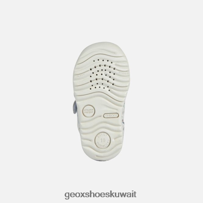 Geox BLL84T1585 Macchia Baby Girl White