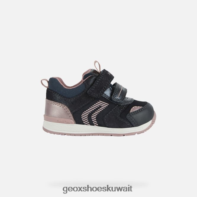 Geox BLL84T1606 Rishon Baby Girl Navy/Pink