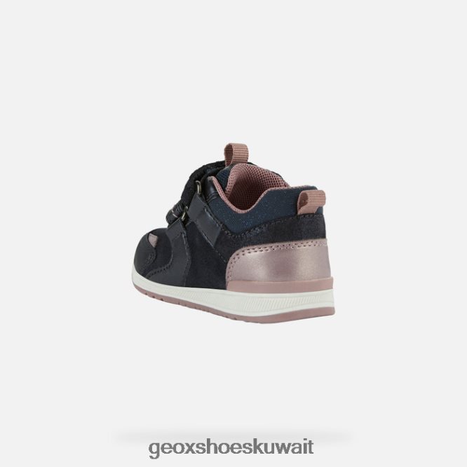 Geox BLL84T1606 Rishon Baby Girl Navy/Pink