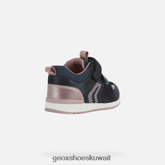 Geox BLL84T1606 Rishon Baby Girl Navy/Pink