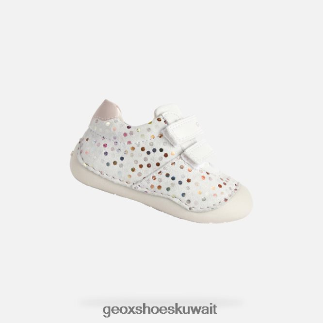 Geox BLL84T1613 Tutim Toddler White/Light Rose