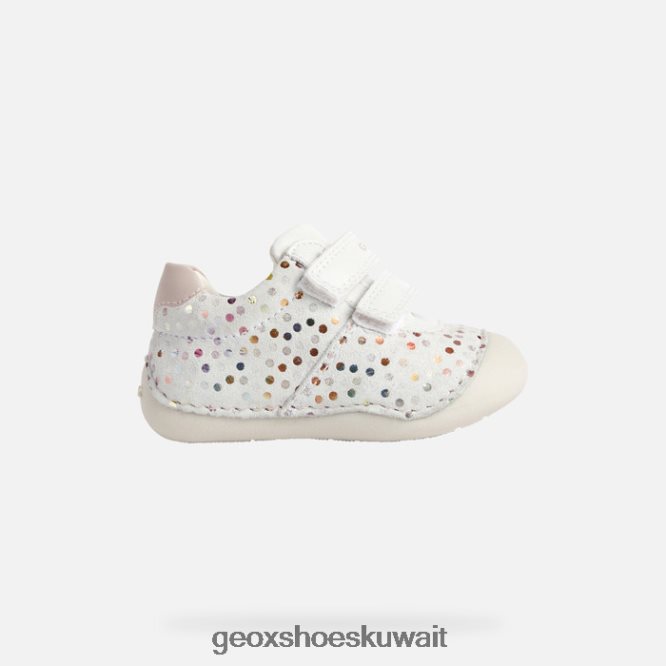 Geox BLL84T1613 Tutim Toddler White/Light Rose