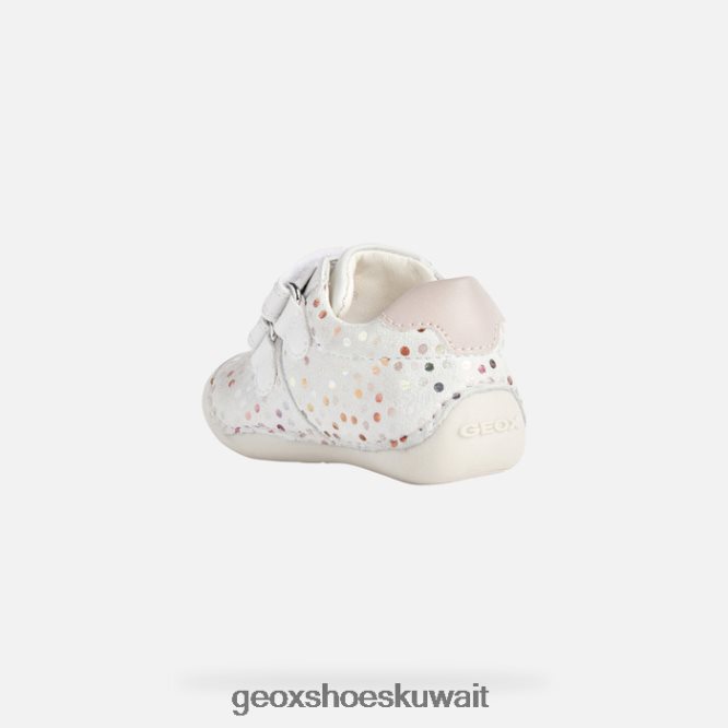 Geox BLL84T1613 Tutim Toddler White/Light Rose