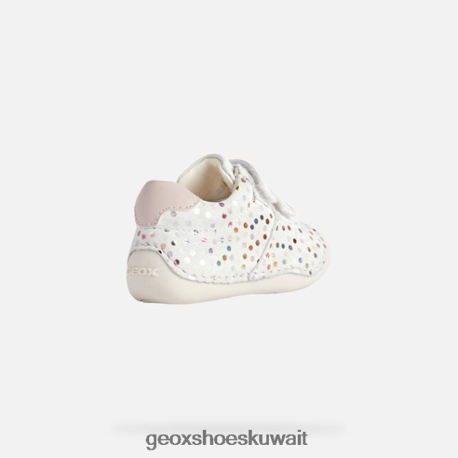 Geox BLL84T1613 Tutim Toddler White/Light Rose