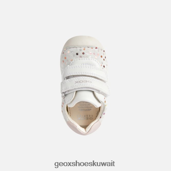 Geox BLL84T1613 Tutim Toddler White/Light Rose