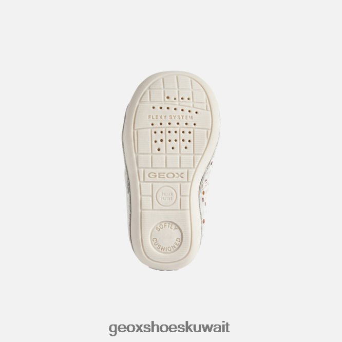 Geox BLL84T1613 Tutim Toddler White/Light Rose