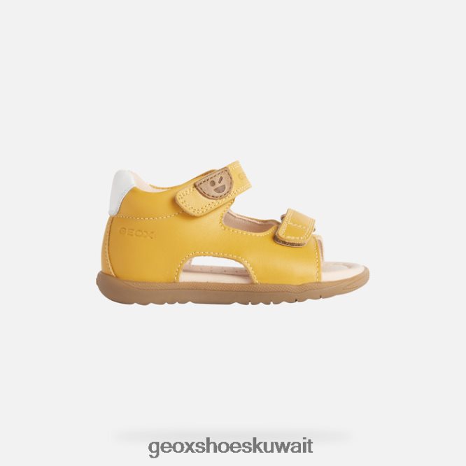 Geox BLL84T1616 Sandal Macchia Baby Ochre Yellow