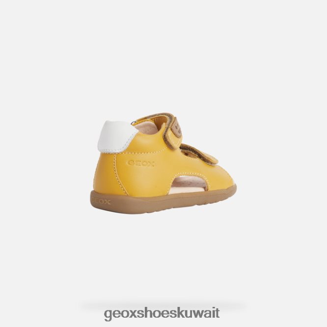 Geox BLL84T1616 Sandal Macchia Baby Ochre Yellow