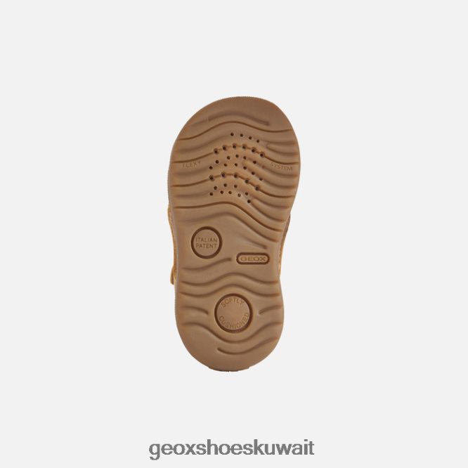 Geox BLL84T1616 Sandal Macchia Baby Ochre Yellow